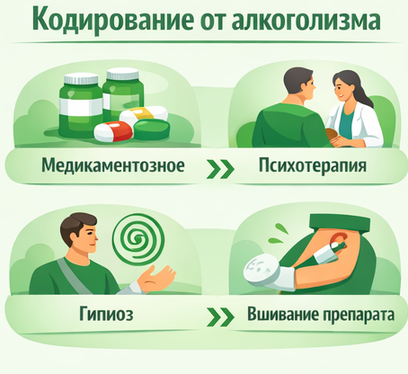 кодирование от алкоголизма в Ухте Санати